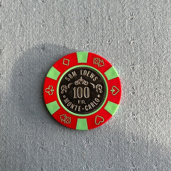 SBM Loews Games Casino Gaming Chip Poshmark